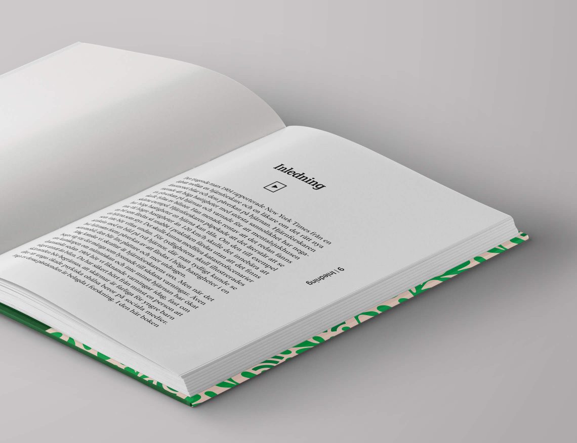 Uppslag från boken "Skärmstark"